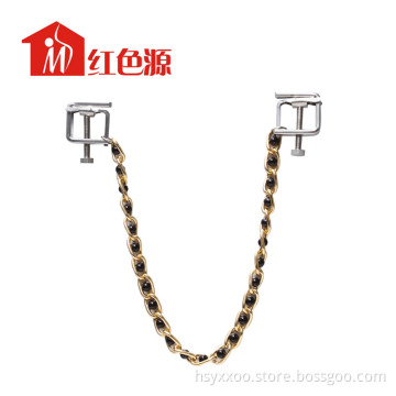 Nipple Clip Sexy Couple Flirting Toy Chain Clamp Funny Love Fetish Bondage